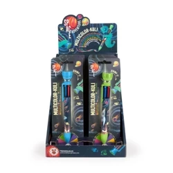 Długopis wielokolorowy z pieczątką Space Adventure 1 szt.mix - TRENDHAUS