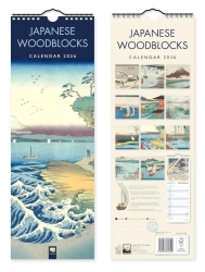 Kalendarz 2026 paskowy Japońskie drzeworyty - Praca zbiorowa