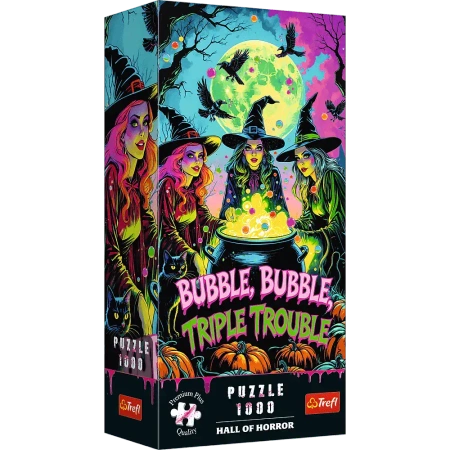 Puzzle 1000 Hall of Horror Czarownice - Trefl