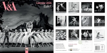 Kalendarz 2026 ścienny kwadrat Balet V&A - Flame Tree