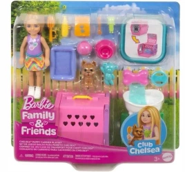 Brb Chelsea Transporter Pieska Lalka Jdf89 Wb3 - Mattel
