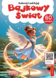 Bajkowy świat - kolorowanka z kodem QR - praca zbiorowa