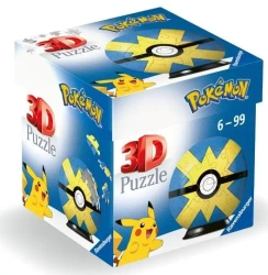 Puzzle 3D Kula: Pokemon Quick Ball - Ravensburger
