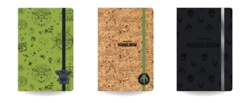 Notes A5 80 k. linia z gumką Disney fashion Mandalorian 1 szt. mix - PATIO