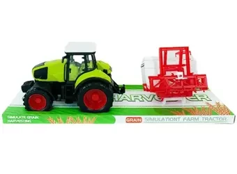 Traktor z przyczepą - Trifox