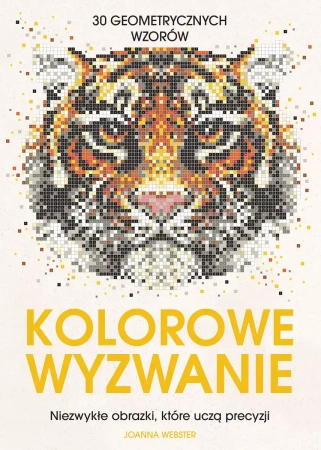 Kolorowe wyzwanie. Niezwykłe obrazki, które uczą precyzji - Joanna Webster