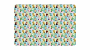 Podkładka do prac plastycznych a3 pp z nadrukiem bubble tea - BIURFOL