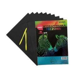 Wydrapywanka tęczowa A4 10 arkuszy WZ-03 - Penword