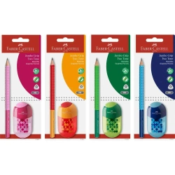 Ołówek grafitowy Grip 2001 Two Tone mix - Faber Castell