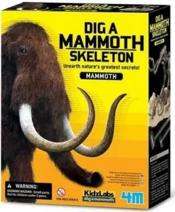 Zestaw naukowy. Wykopaliska Mamut. - 4M