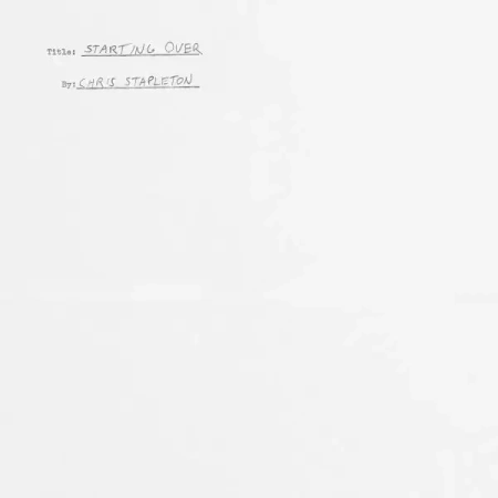 Starting Over, Winyl