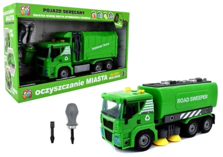 Pojazd do skręcania Służby miejskie mix - Pro Kids