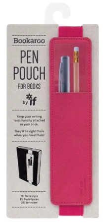 Bookaroo - uchwyt do książki na długopis rózowy - IF