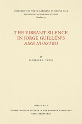 The Vibrant Silence in Jorge Guillén's Aire nuestro - Florence L. Yudin