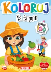 Koloruj - Na farmie - praca zbiorowa