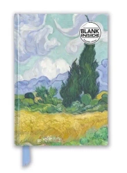 Notatnik A5 gładki TW Pole pszenicy van Gogh - Flame Tree