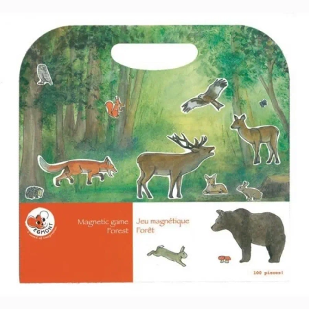 Układanka, gra magnetyczna, Las - Egmont Toys