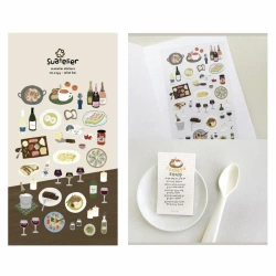 Naklejki ozdobne W restauracji - SuAtelier