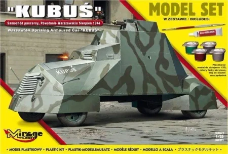 Samochód Pancerny "KUBUŚ" - Mirage Hobby