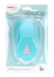 Dziurkacz ozdobny - Choinka 5cm MIX - Brewis