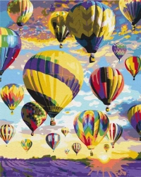 Malowanie po numerach BRUSHME 40x50 cm Sny na niebie