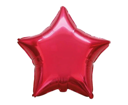 Balon foliowy 48cm Gwiazda czerwona - Godan