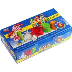 Farby plakatowe 8 kolorów - Titanum