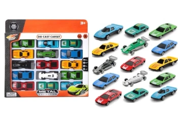 Autka metalowe 15szt. - Pro Kids