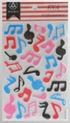 Stiker z elementami z pianki z lekkim brokatem - Galeria Hobby