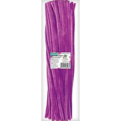 Druciki dekoracyjne 0,6x30cm fioletowe 50szt - Titanum