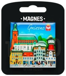 Magnes I love Poland Gniezno ILP-MAG-C-GNIE-06 - Pan Dragon