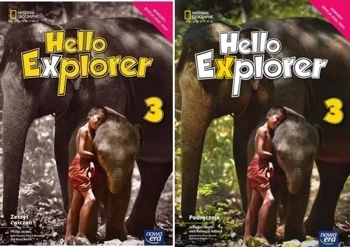 Hello Explorer 3 PAKIET Podręcznik + ćwiczenia Nowa Era - Dorota Sikora-Banasik, Rebecca Adlard