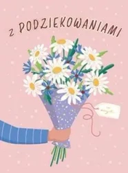 Karnet B6 Z podziękowaniami - Henry