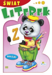 Świat literek z naklejkami. Panda 869