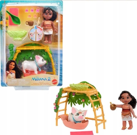 Disney Moana 2 Simea&Pua Zestaw zabawy do kąpieli - Mattel