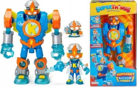 SuperThings Superbot Blue Kazoom Power - Magic Box Toys Polska (L)