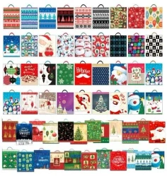 Torebka prezentowa Boże Narodzenie MIX - Pan Dragon