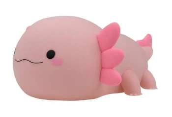 Lampka nocna LED Aksolotl różowy