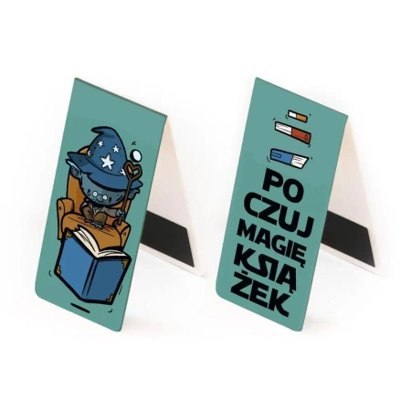 Zakładka magnetyczna - Poczuj magię książek - Molom