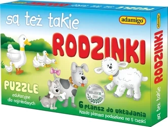 Puzzle Są też takie rodzinki - Adamigo