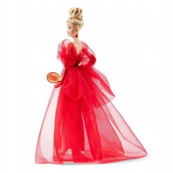 Barbie. JBJ17 Signature. Mattel 80th Anniversary. Lalka kolekcjonerska w czerwonej sukni