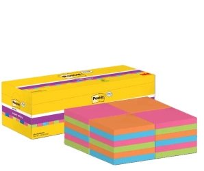 Paczka Karteczki samoprzylepne 76x76mm mix kolorów 24 szt. - POST-IT