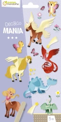 Decalco Mania Fantastyczne zwierzęta - AVENUE MANDARINE
