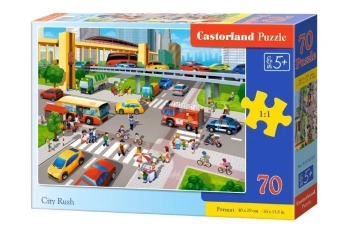 Puzzle 70 City Rush CASTOR - Castorland