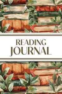 Reading Journal (Watercolour Stacked Books with Leaves) - Revive Stationery