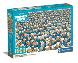Puzzle 1000 Compact Impossible Puzzle! Donald Duck - Clementoni