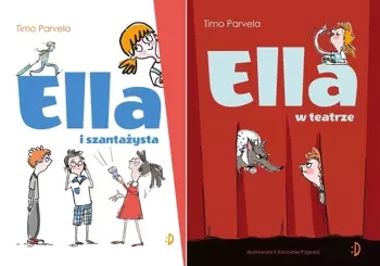 Ella w teatrze. Ella t.1-2, Timo Parvela PAKIET 2 - Timo Parvela