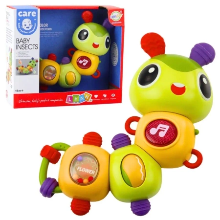 Interaktywna gąsienica sensoryczna - Leantoys