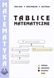Tablice Matematyczne BR PODKOWA - Alicja Cewe, Halina Nahorska, Irena Pancer