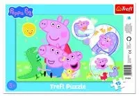 Puzzle ramkowe 15 Najmilsza świnka TREFL